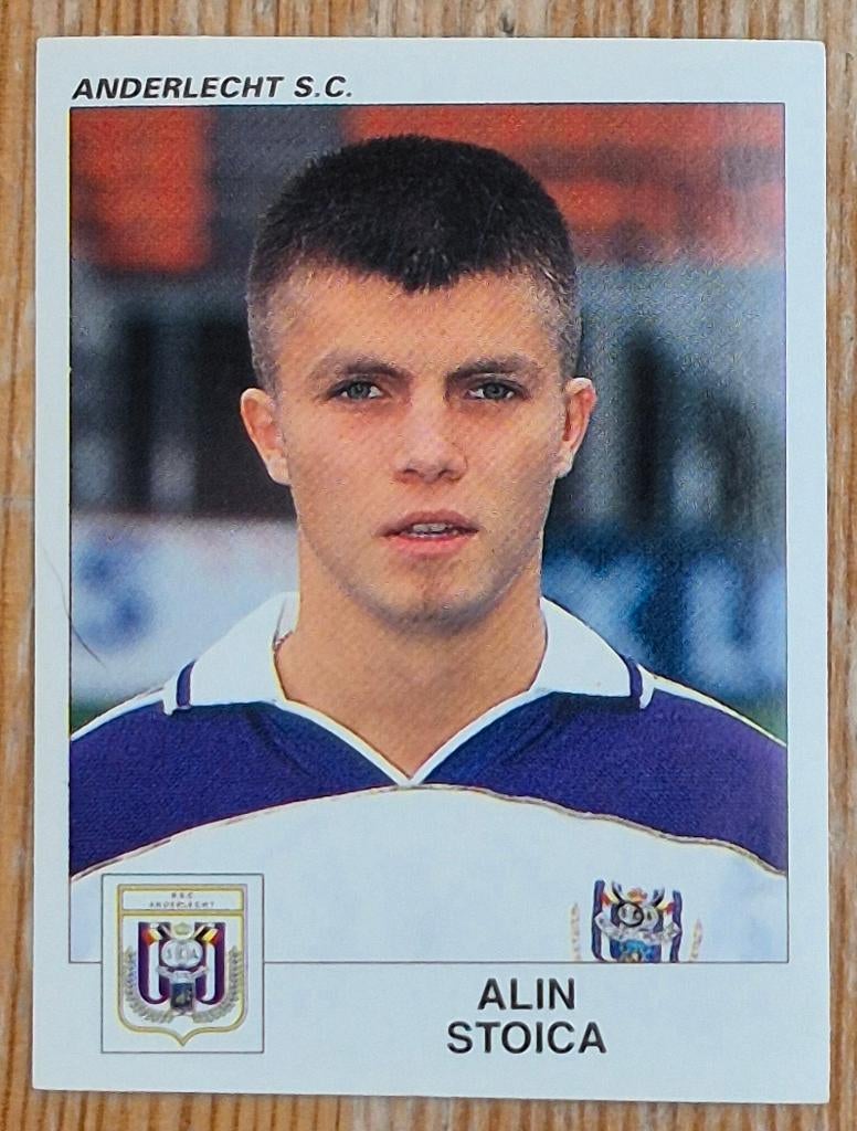 Panini Football 2001 #41 Alin Stoica Anderlecht S.C., Collections, Enlèvement ou Envoi, Comme neuf, Affiche, Image ou Autocollant