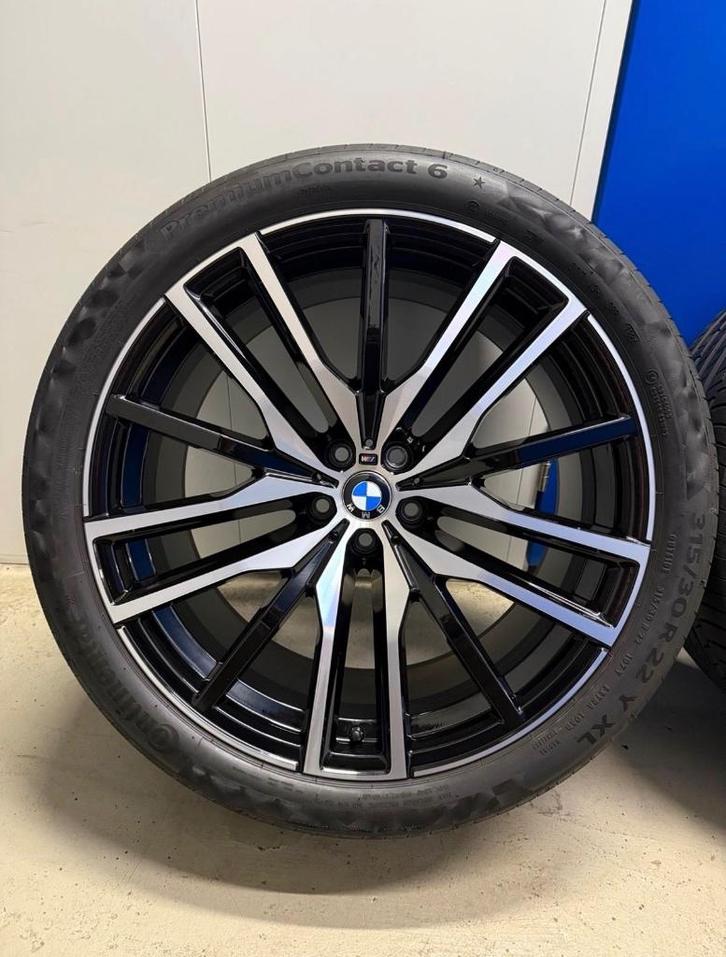 Originele set BMW X5 G05 en BMW X6 G06 22 inch velgen, Auto-onderdelen, Banden en Velgen, Banden en Velgen, Zomerbanden, Overige maten