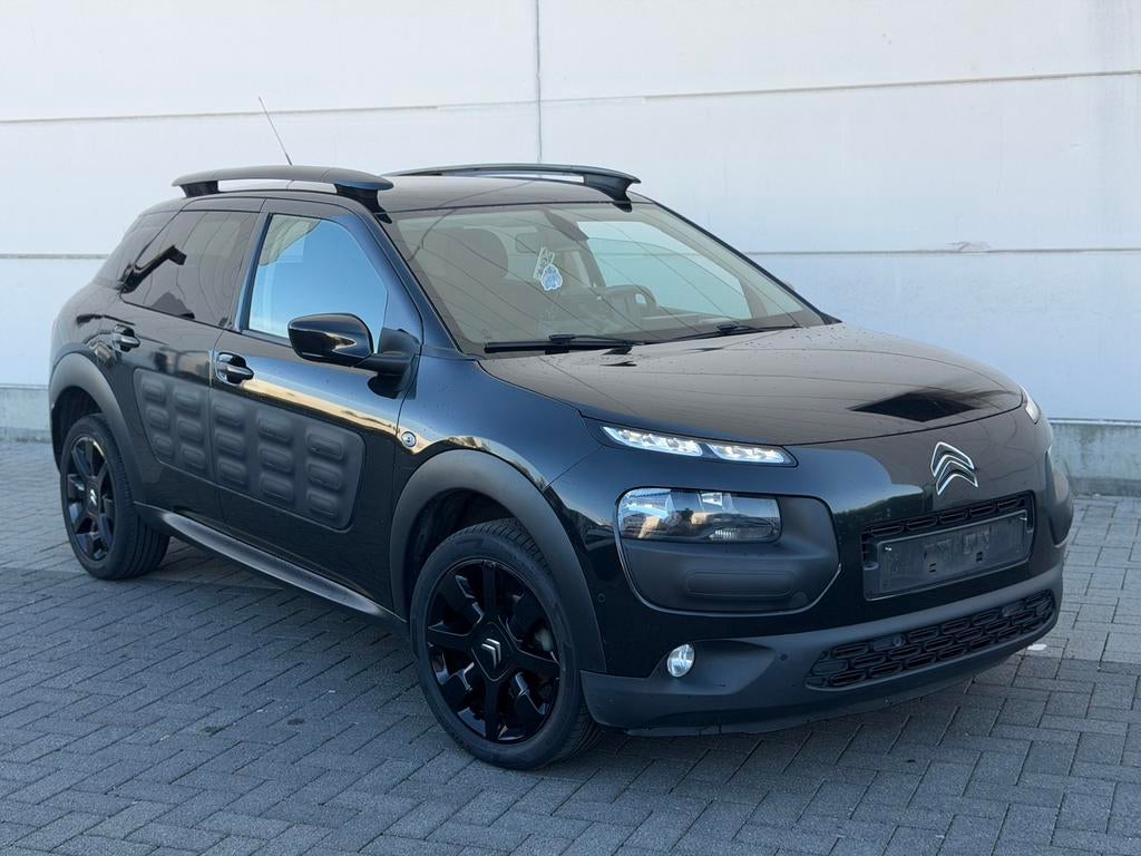 Citroën C4 cactus 1.2i* benzine Automaat weinig km’s, Automaat, Euro 6, Zwart, Bedrijf
