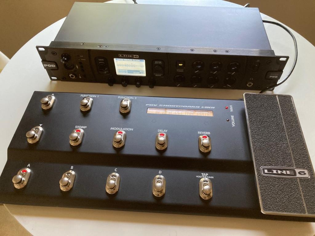 Line 6 HD pro + controleur, Musique & Instruments, Enlèvement, Comme neuf, Autres marques