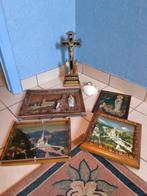 Lotje religieuze spulletjes, Antiek en Kunst, Ophalen