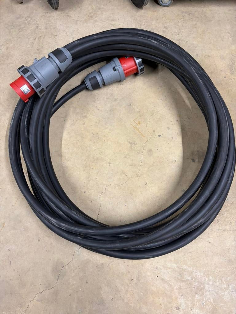 Verlengkabel 63A 5 polig 25 meter, Muziek en Instrumenten, Kabels en Stekkers, Nieuw, Ophalen
