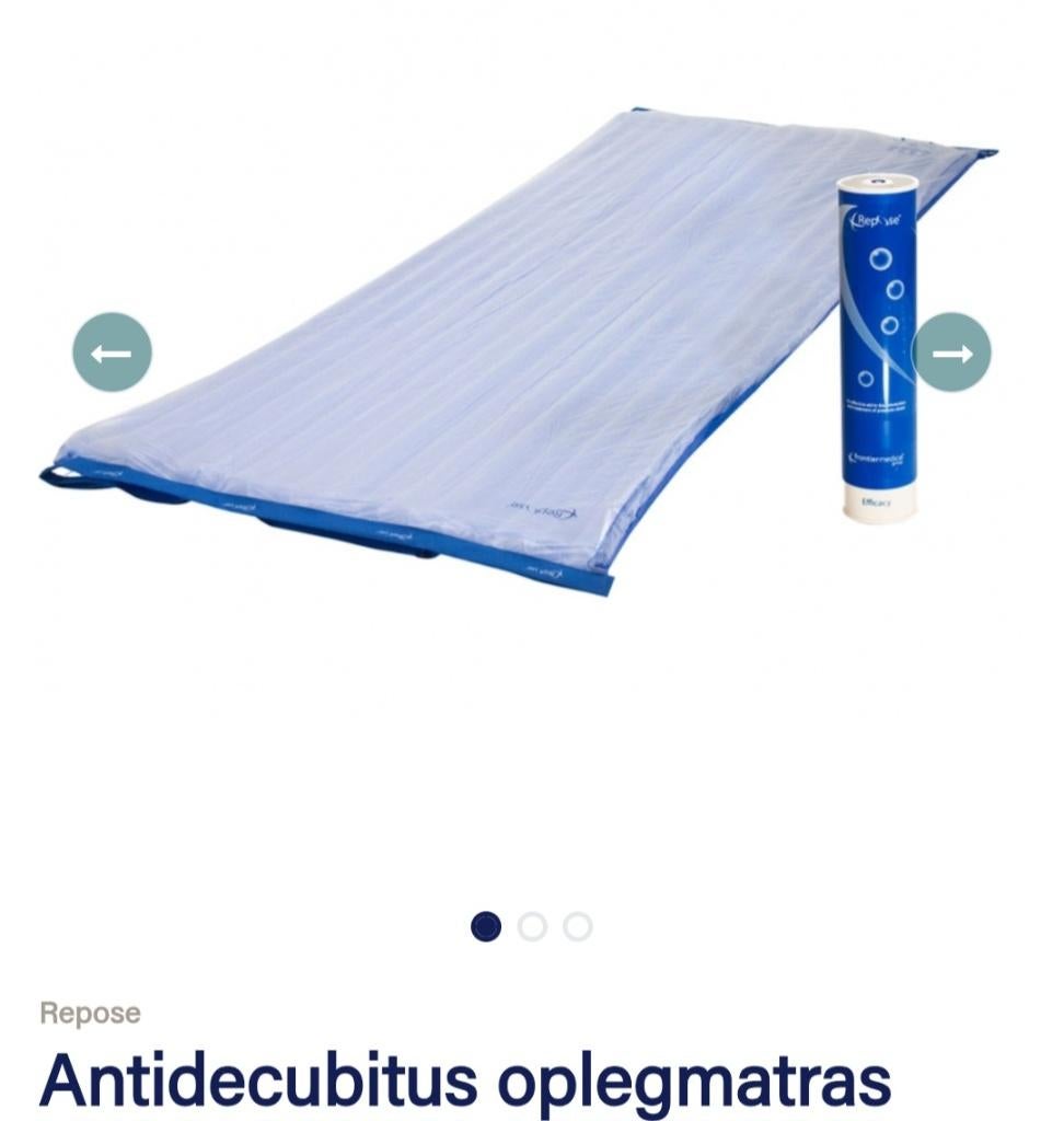 Anti decubitus opleg matras 1 persoons, Diversen, Verpleegmiddelen, Nieuw, Ophalen