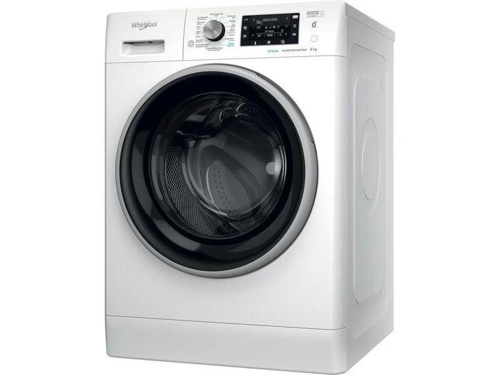 Wasmachine Whirlpool 8 KG met transportschade, Elektronische apparatuur, Wasmachines, Nieuw, Voorlader, 8 tot 10 kg, 1200 tot 1600 toeren