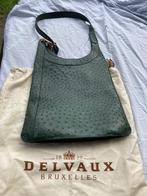 Handtas Delvaux model Jongleur, Handtassen en Accessoires, Tassen | Damestassen, Ophalen, Zo goed als nieuw, Groen, Schoudertasje