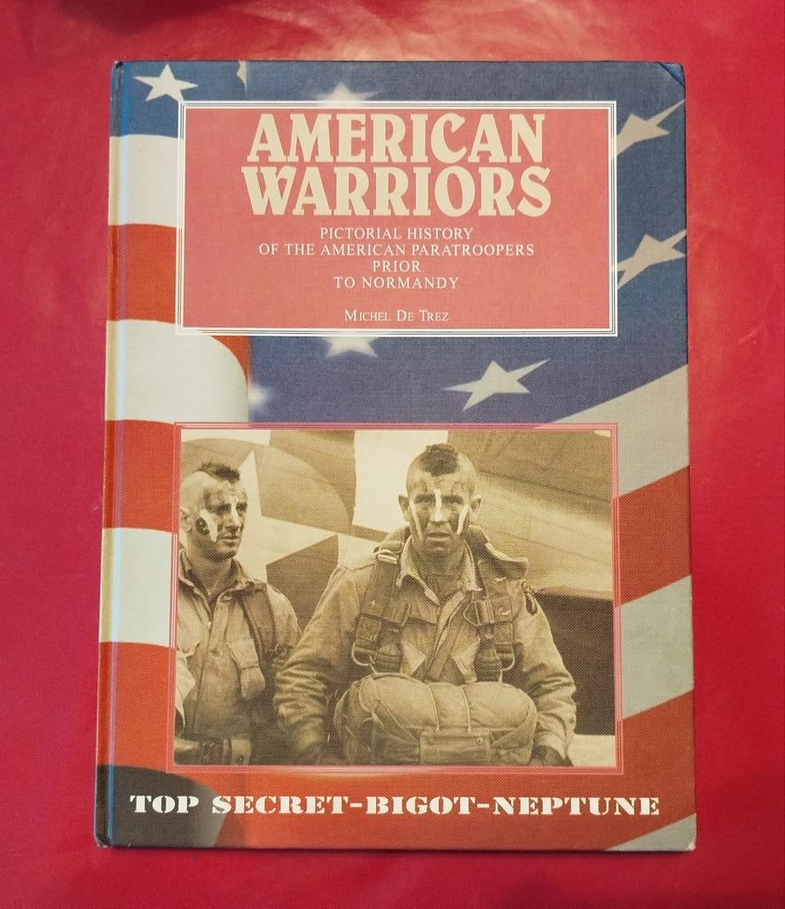 American Warrior Para US D-Day boek, Verzamelen, Ophalen of Verzenden