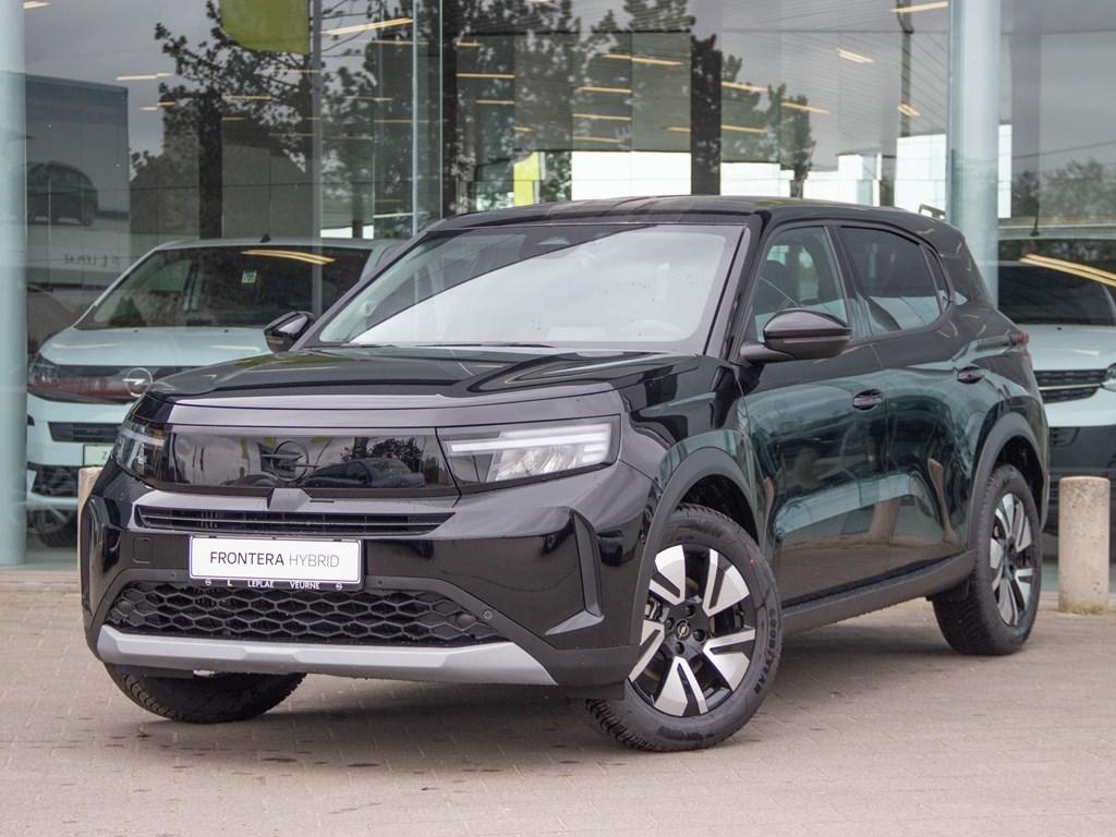 Opel Frontera GS HYBRID 110PK|CAMERA|NAVI|CARPLAY|, Auto's, Opel, Automaat, Zwart, Bedrijf, 5 deurs