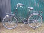 28 inch zwarte omafiets old dutch gewone + terugtraprem, Fietsen en Brommers, 53 tot 56 cm, Ophalen, Gebruikt, Handrem