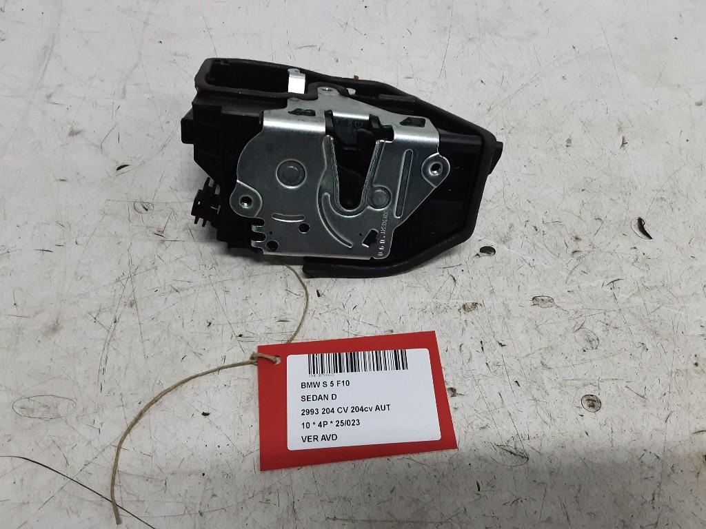 SERRURE DE PORTE AVANT DROITE BMW 5 serie (F10) (7202146), Mevr. I. Hauben, Utilisé, Droite, BMW