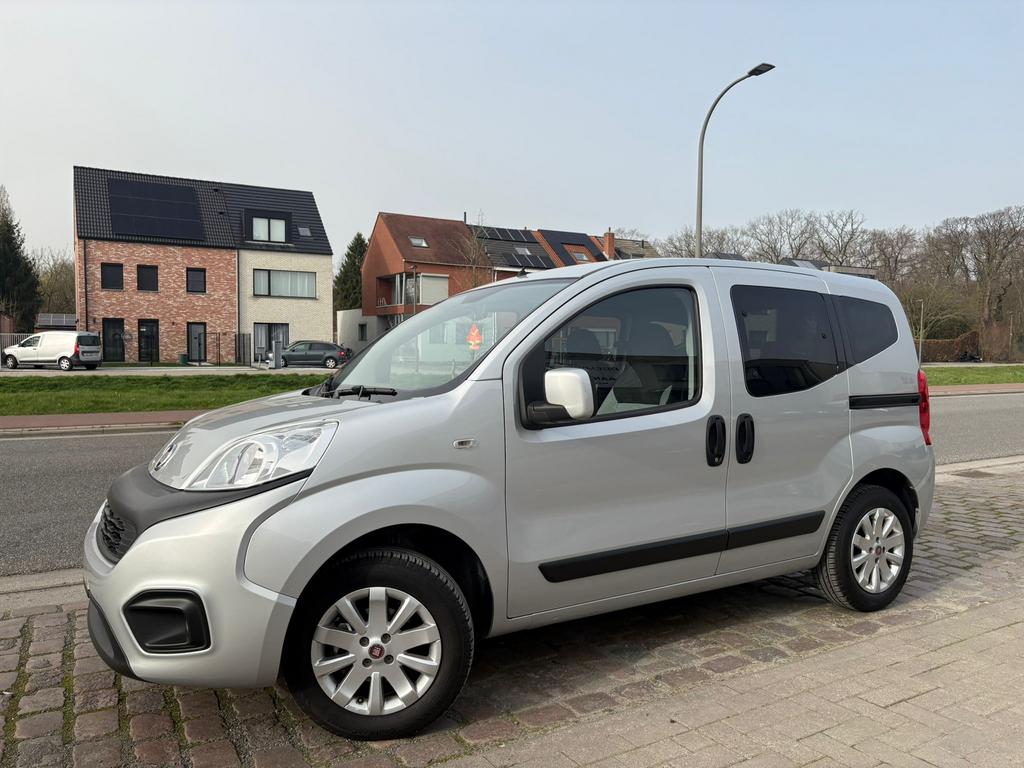 Fiat Qubo | 12 M Garantie | 14 Dkm | Benzine + cng | 2019 |, Auto's, Testrit aan huis, 199 g/km, 4 cilinders, USB