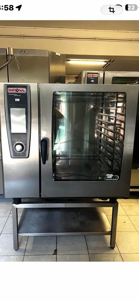 Rational sc6-1/1E Combisteamer Four à vapeur 400V, Enlèvement, Utilisé, Boulangerie et Boucherie