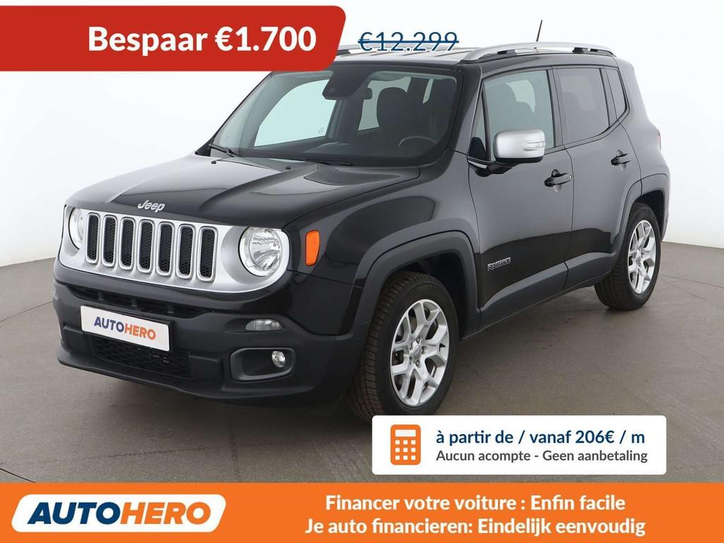 Jeep Renegade 1.6 M-Jet Limited Adventure Edition FWD, Auto's, Jeep, Voorwielaandrijving, Stof, Gebruikt, 1465 kg