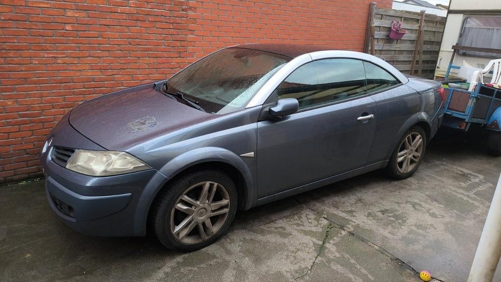 Renault Megane cabriolet 1500 diesel met kapotte koppeling, Autos, Achat, Cabriolet, Diesel, Particulier