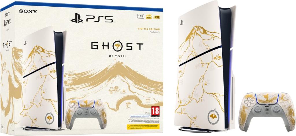 playstation 5 limited Ghost of Yotei + 2 controllers, Enlèvement ou Envoi, Neuf, Playstation 5