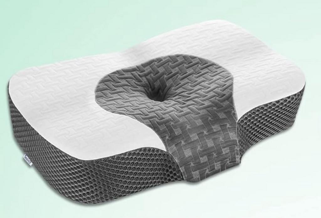 Nieuw orthopedisch kussen, Ophalen of Verzenden, Zo goed als nieuw, Wit, Rechthoekig