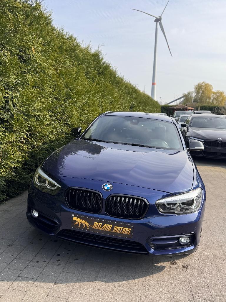 BMW 116I 2018 SHADOW LINE FULL, Blauw, Bedrijf, USB, 1 Reeks