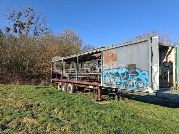 Semi-trailer, Auto's, Vrachtwagens, Bedrijf, Te koop, Aanhangers en Opleggers, Overige brandstoffen, BTW verrekenbaar