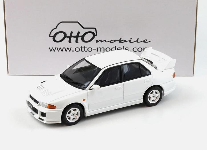 Nieuwe Mitsubishi Lancer Evolution EVO 3 OTTO OT1065, Hobby en Vrije tijd, Modelauto's | 1:18, Nieuw, Auto, OttOMobile, Ophalen of Verzenden
