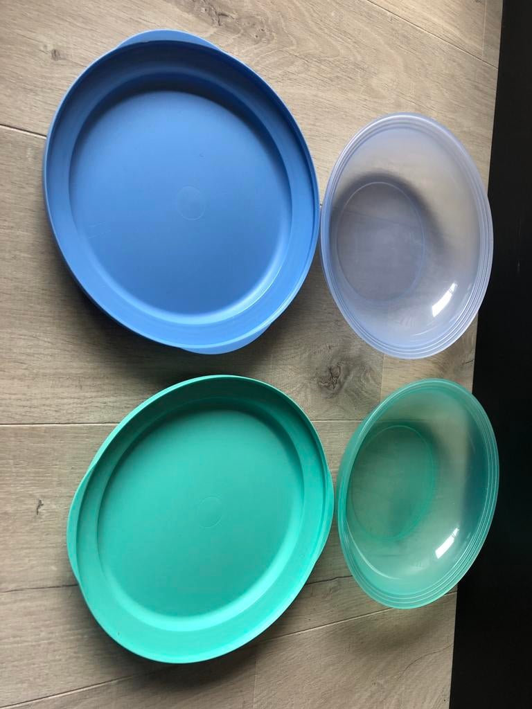 Lot de 2 bols à assiettes Tupperware 700 ml, Maison & Meubles, Cuisine| Tupperware, Comme neuf, Enlèvement ou Envoi