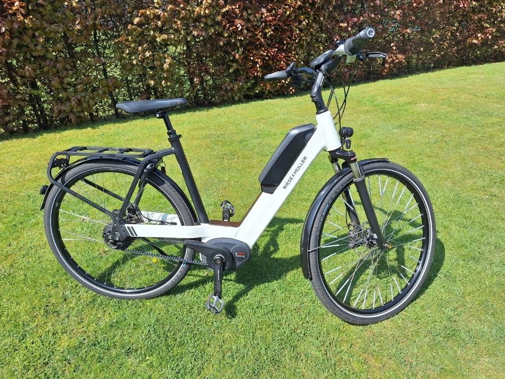 Riese & Muller Nevo Nuvinci 500wh maat 56 2018, Gebruikt, 50 km per accu of meer, 55 tot 59 cm, Ophalen