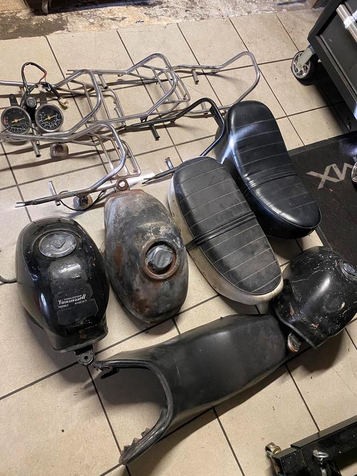 Dax , pbr onderdelen, Fietsen en Brommers, Brommeronderdelen | Algemeen, Gebruikt, Frame, Ophalen