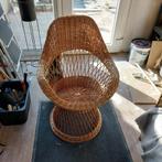 Vintage stoeltje, Ophalen, Zo goed als nieuw, Eenpersoons, Riet of Rotan