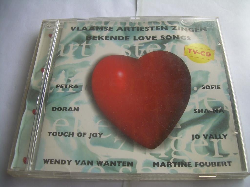 CD - VLAAMSE ARTIESTEN ZINGEN LOVE SONGS, Cd's en Dvd's, Ophalen of Verzenden