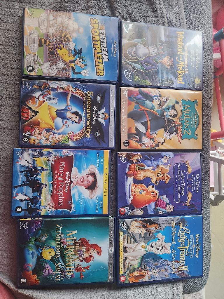 Disney dvd's samen 7 euro, Collections, Enlèvement ou Envoi, Autres types