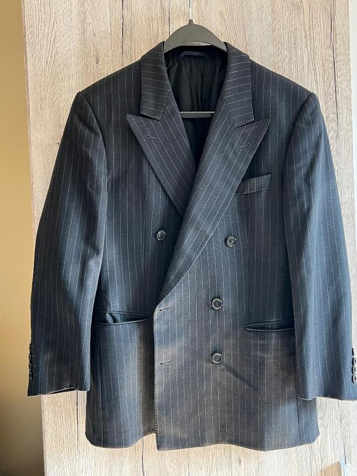 Costume + 2 pantalons Homme Wain Shiell T.48, Kleding | Heren, Kostuums en vesten, Gedragen, Maat 48/50 (M), Grijs, Ophalen