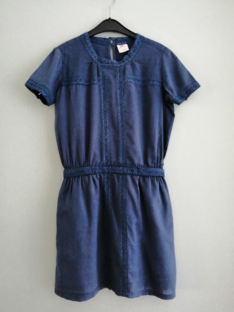 mooie blauwe jurk AO  maat 10 jaar, Gebruikt, AO76 American Outfitters, Jurk of Rok, Verzenden