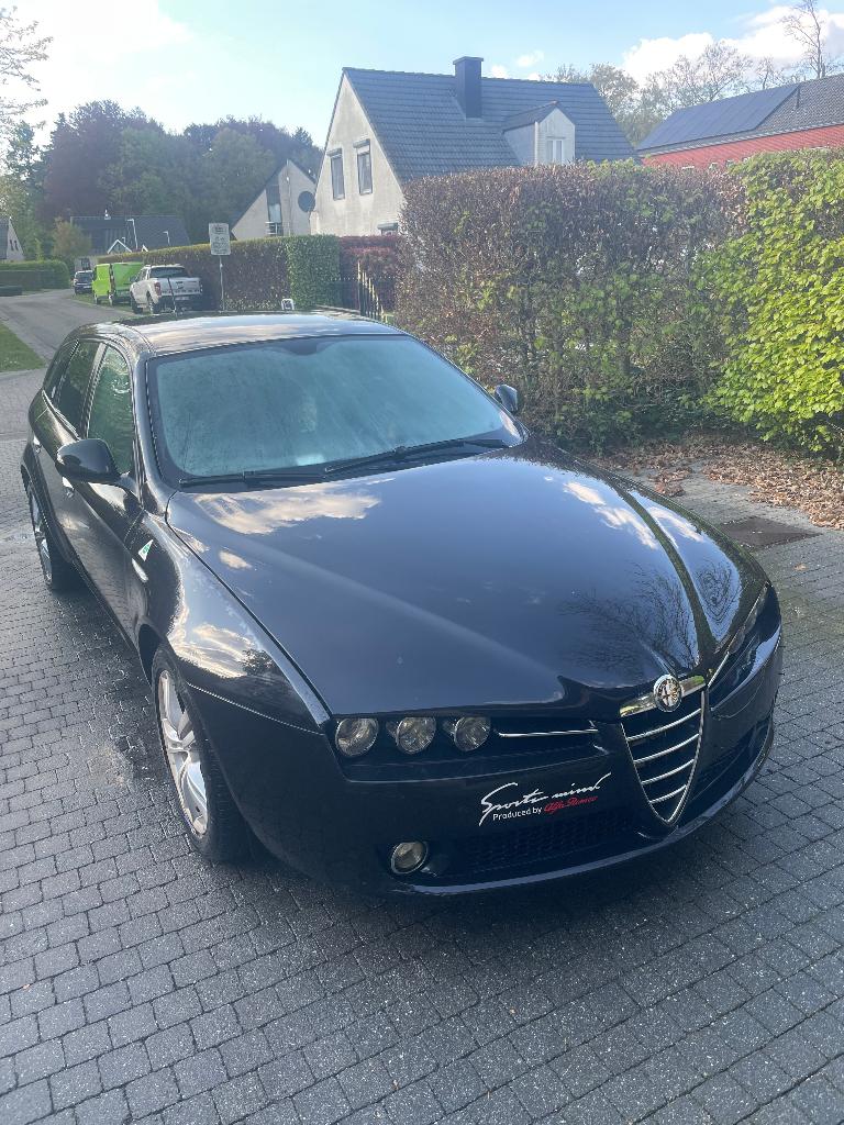 Alfa Romeo 159, Voorwielaandrijving, Zwart, Zwart, Leder