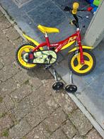 kinderfiets (+ zijwieltjes), Enlèvement, Utilisé, Moins de 16 pouces, Stabilisateurs