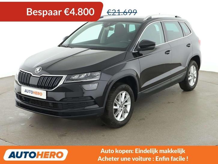 Skoda Karoq 2.0 TDI Style 4x4 (bj 2020), Auto's, Skoda, Te koop, Karoq, 4x4, ABS, Achteruitrijcamera, Adaptive Cruise Control