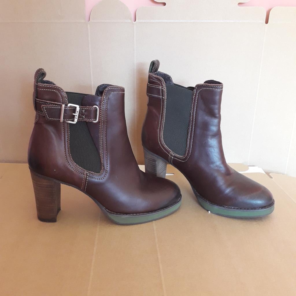 enkellaarzen 36, Bruin, Verzenden, Lage of Enkellaarzen, Nieuw