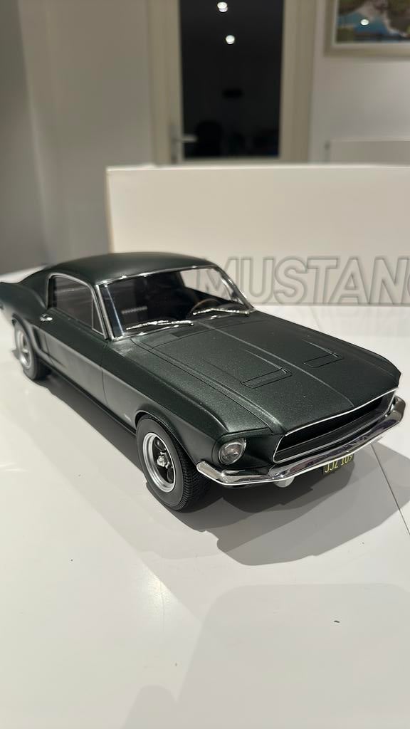 FORD MUSTANG FASTBACK 1968 1/12!!! BULLITT, Ophalen of Verzenden, Nieuw, 1:9 t/m 1:12, Auto