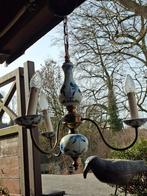 Lot de 2 lustres style Delft, Maison & Meubles, Lampes | Lustres