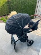 Poussette 3 en 1 - bleue - comme neuve, Enfants & Bébés, Enlèvement, Comme neuf, Poussette