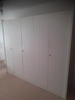 Armoire blanc 5port en bois 2,50/2,10 utilisé, Enlèvement, Comme neuf
