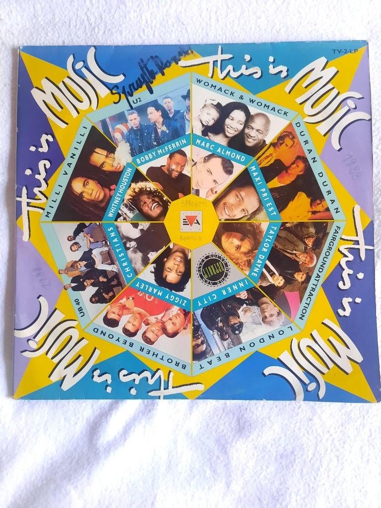 This Is Music (1988), Ophalen, Gebruikt, 1980 - 1989, Inclusief binnenhoes