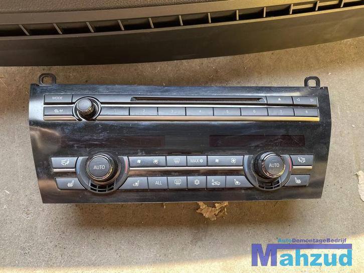 2012 BMW F01 7 serie radio en airco bedieningspaneel, Autos : Pièces & Accessoires, Tableau de bord & Interrupteurs, BMW, Utilisé