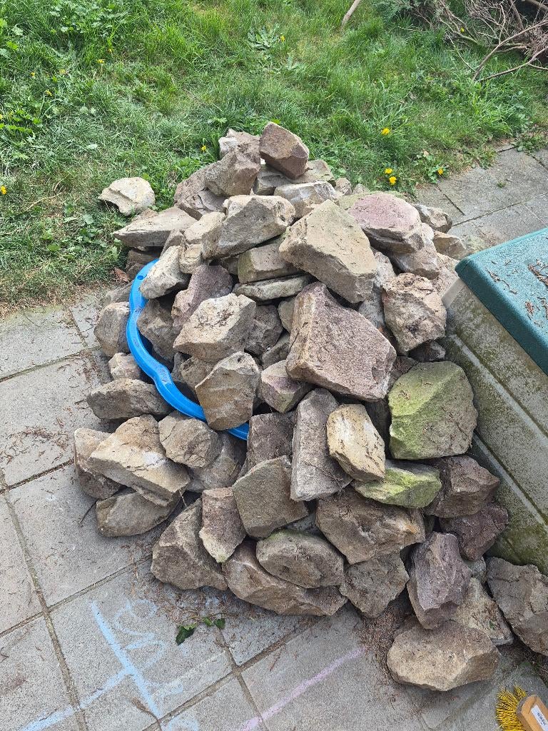 Rotsstenen, Ophalen, Gebruikt