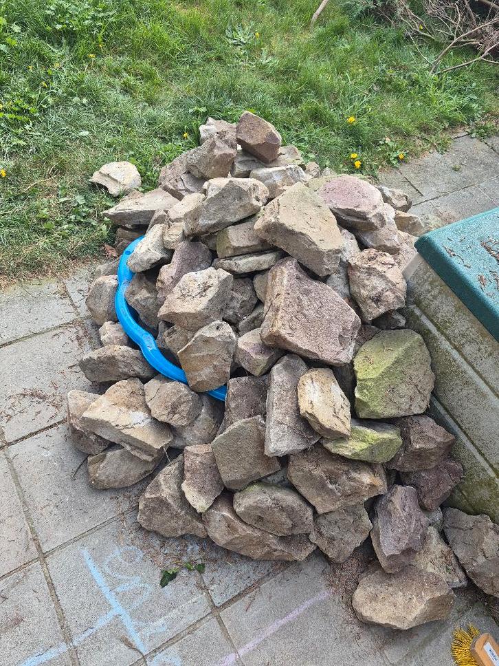 Rotsstenen, Tuin en Terras, Overige Tuin en Terras, Gebruikt, Ophalen