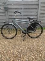 Mooie heren transportfiets 3 versn., Fietsen en Brommers, Terugtraprem, Gebruikt, Versnellingen, 57 tot 61 cm