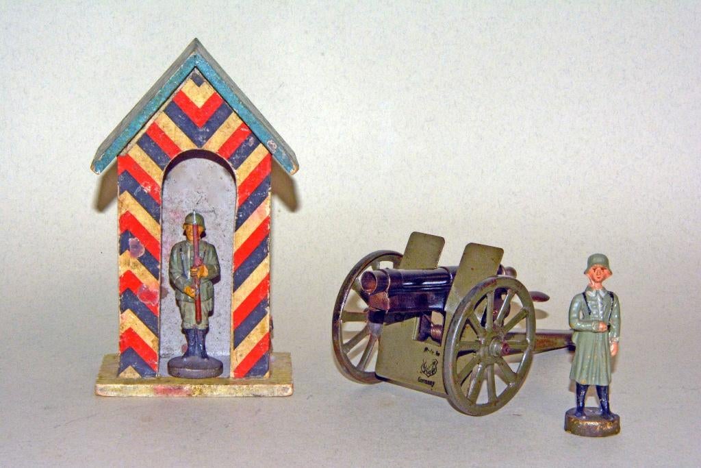 Militair Märklin - kanon nr. 8008 begin 1930, Gebruikt, Verzenden, Gelijkstroom of Wisselstroom, Overige typen