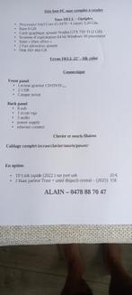 Volledige DELL-pc -, Computers en Software, Desktop Pc's, Ophalen, Gebruikt, HDD, 2 tot 3 Ghz