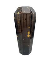 Val Saint Lambert Scala vaas met gerookt kristalgoud decor