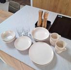 Servies beige ikea, Huis en Inrichting, Ophalen, Zo goed als nieuw, Bord(en)