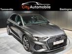 Audi A3 30 TFSI S-LINE S-TRONIC CUIR GPS CARPLAY VIRTUAL, Cuir, Argent ou Gris, Achat, 5 portes