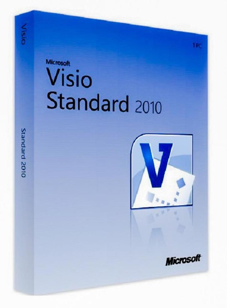 Microsoft Visio 2010 Standard   1 clé d'activation licence, Informatique & Logiciels, Logiciel Office, Neuf, Windows, Enlèvement ou Envoi