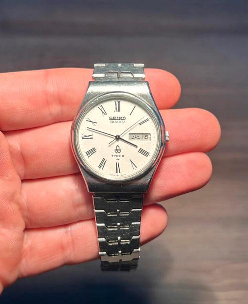 Seiko quartz type 2 JDM, Handtassen en Accessoires, Horloges | Antiek, Seiko, Ophalen of Verzenden